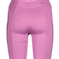 Elegant Purple Gym Shorts with Logo Detail