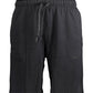 Sleek Sporty Shorts with Logo Detail