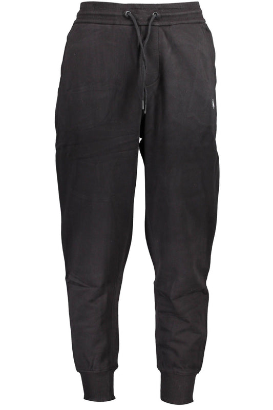 Elegant Cotton Brushed Sports Trousers