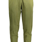 Chic Reflective Green Sports Trousers