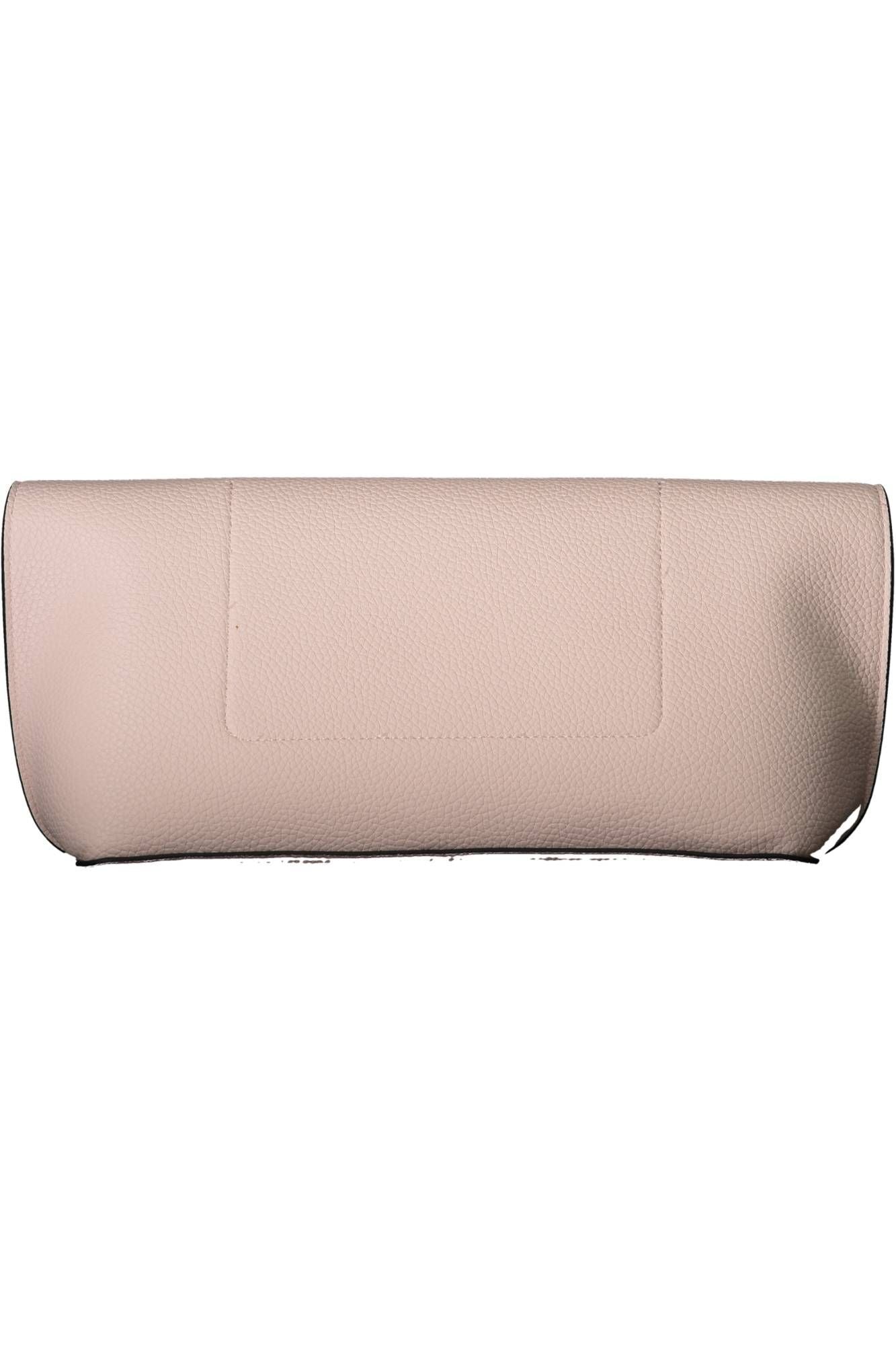 Chic Pink Clutch with Automatic Closure