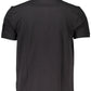 Sleek Black Cotton Polo Shirt