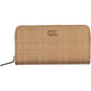 Elegant Beige Polyester Wallet with RFID Block