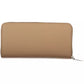 Elegant Beige Wallet with Multi-Compartments