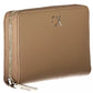 Elegant Beige Wallet with Multi-Compartments