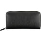 Chic Black Polyurethane Wallet with RFID Block