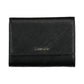 Elegant Black Polyurethane Wallet with RFID Blocker