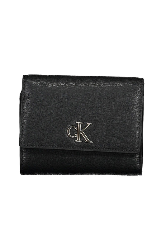 Elegant Black Dual-Compartment Wallet