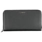 Elegant Dual Compartment Black Wallet