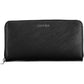 Chic RFID-Safe Black Wallet with Zip Closure
