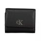 Elegant Black Double-Compartment Wallet