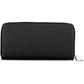 Chic Black Polyurethane Wallet with RFID Block