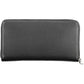 Elegant Black Polyurethane Wallet with RFID Lock