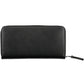 Chic Black Polyurethane Wallet with RFID Block