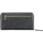 Elegant Black Polyurethane Wallet with RFID Blocking