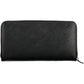 Elegant Black Polyurethane Wallet with RFID Blocking