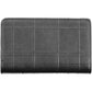 Chic Black Tri-Fold Wallet with RFID Lock