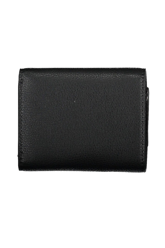 Elegant Black Dual-Compartment Wallet