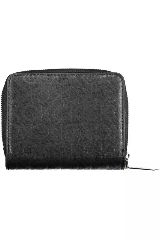 Elegant Black Wallet with RFID Block & Coin Purse