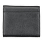 Elegant Black Polyester Wallet with RFID Lock
