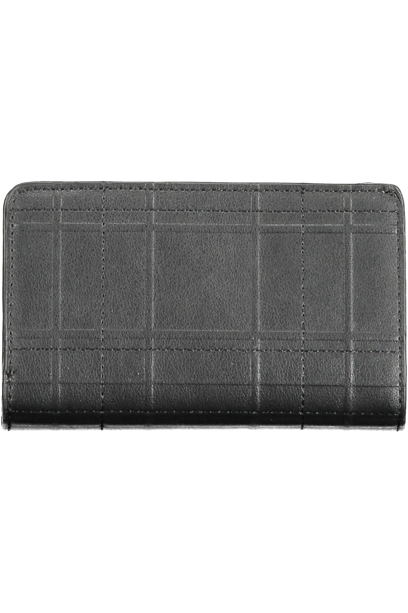 Elegant Black Tri-Fold RFID Wallet