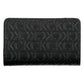 Chic RFID-Safe Zip Wallet with Clip Closure