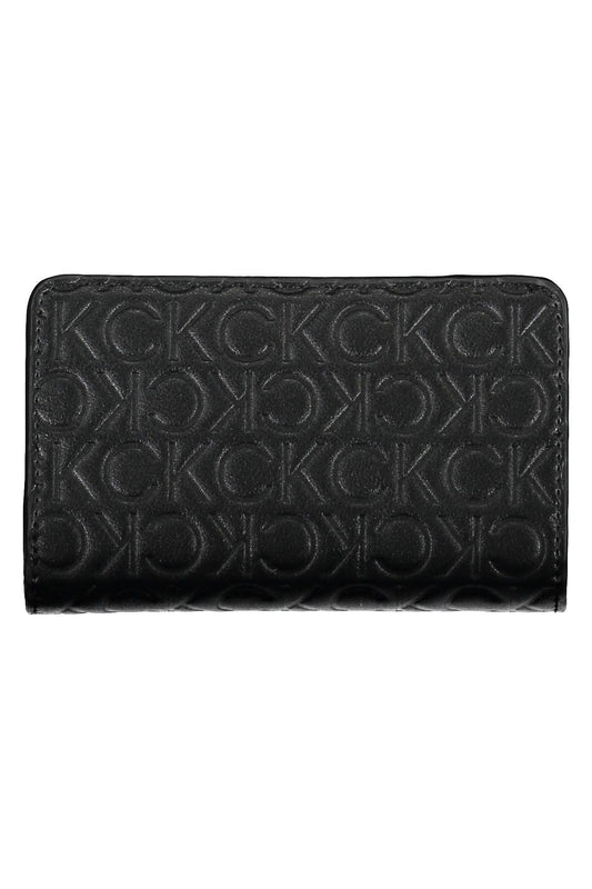 Chic RFID-Safe Zip Wallet with Clip Closure