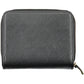 Elegant Black Polyester Wallet with RFID Lock