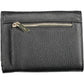 Sleek Polyurethane Black Wallet with RFID Lock