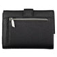 Elegant Contrasting Detail Snap Wallet