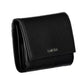 Elegant Black RFID-Blocking Wallet with Snap Closure