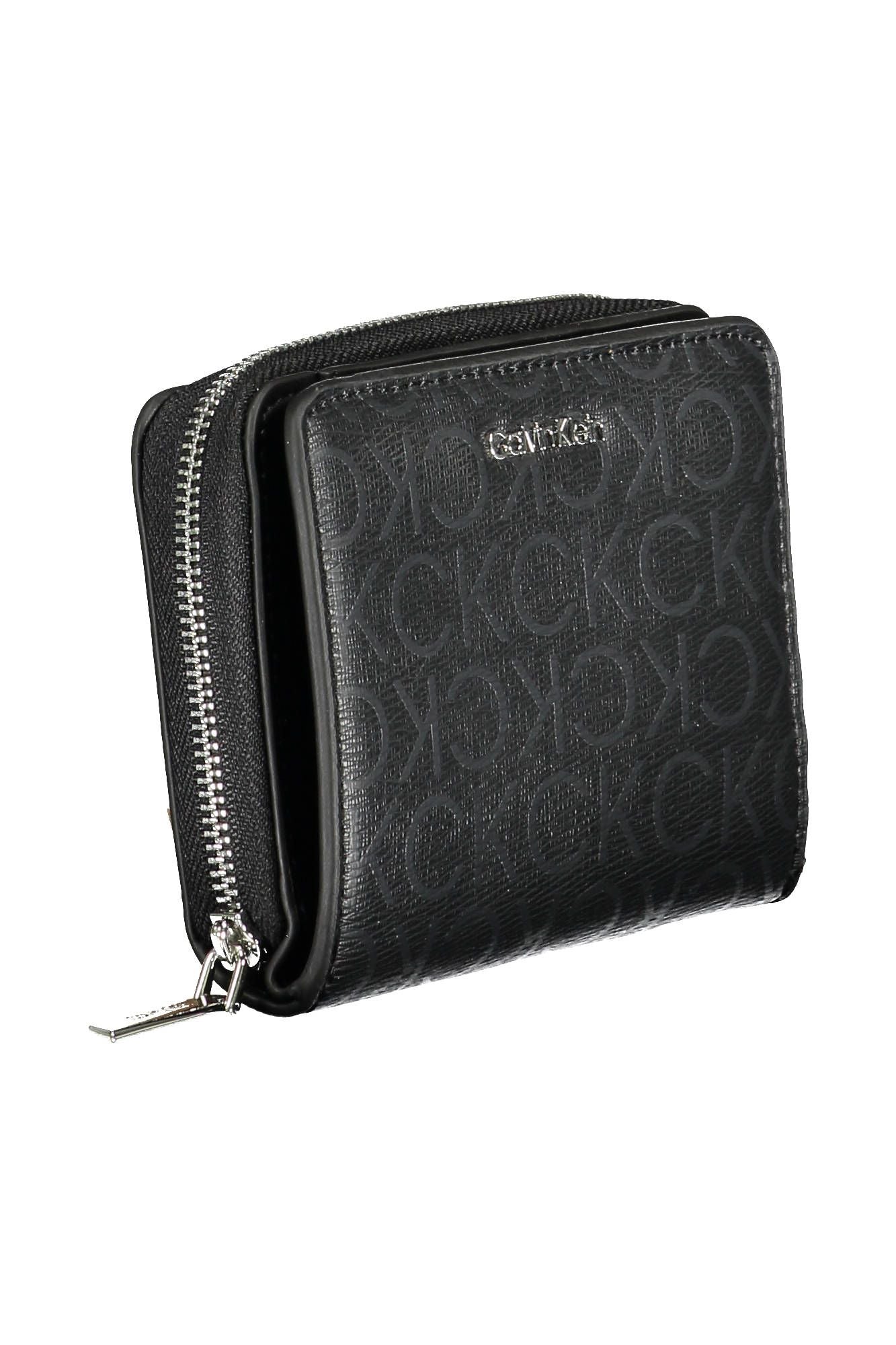 Elegant Black RFID Wallet with Coin Purse