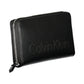 Chic Black Polyurethane Wallet with RFID Block