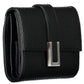 Elegant Snap Closure Wallet with Contrasting Details