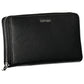 Elegant Black Polyurethane Wallet with RFID Blocking
