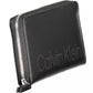 Elegant Black Wallet with RFID Block & Coin Purse
