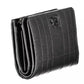 Chic Black Tri-Fold Wallet with RFID Lock