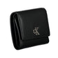 Elegant Black Dual-Compartment Wallet