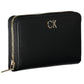 Elegant Black Five-Compartment Wallet