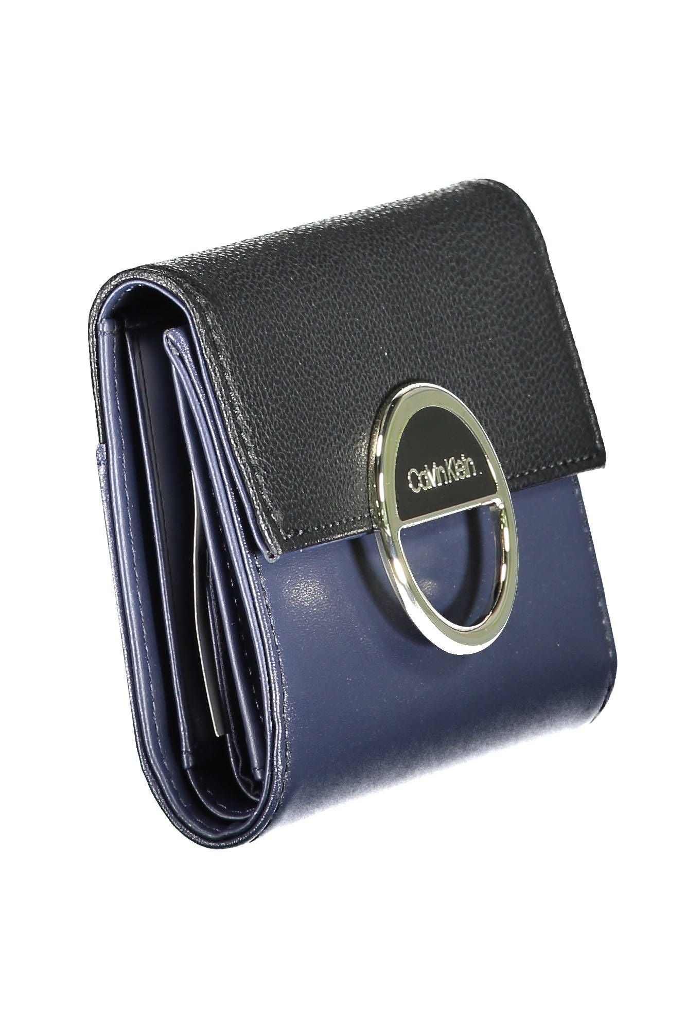 Black Elegance Wallet with Coin Purse & Card Slots