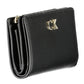 Elegant Black Polyester Wallet with RFID Lock