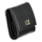 Sleek Polyurethane Black Wallet with RFID Lock