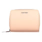 Elegant Pink RFID Wallet with Logo Detailing