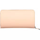 Chic Pink Polyethylene Wallet with RFID Blocking