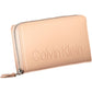 Chic Pink Wallet with RFID Blocking and Zip Closure