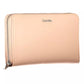 Chic Pink Polyethylene Wallet with RFID Blocking