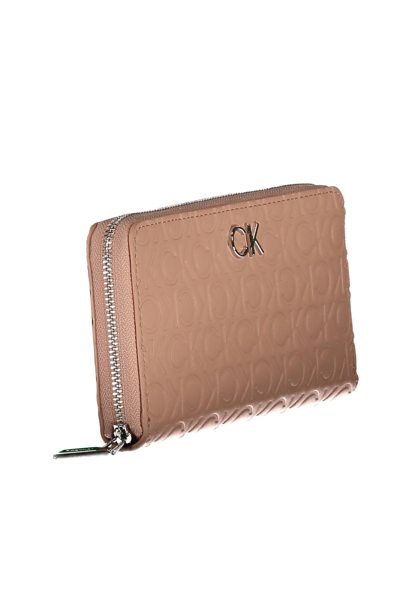 Elegant Pink RFID Wallet with Multiple Compartments