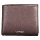 Elegant Brown Leather Wallet with Coin Purse