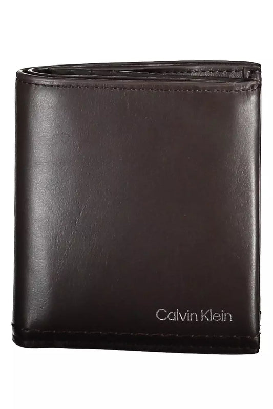 Elegant Leather Wallet with RFID Blocker