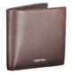 Elegant Brown Leather Wallet with Coin Purse